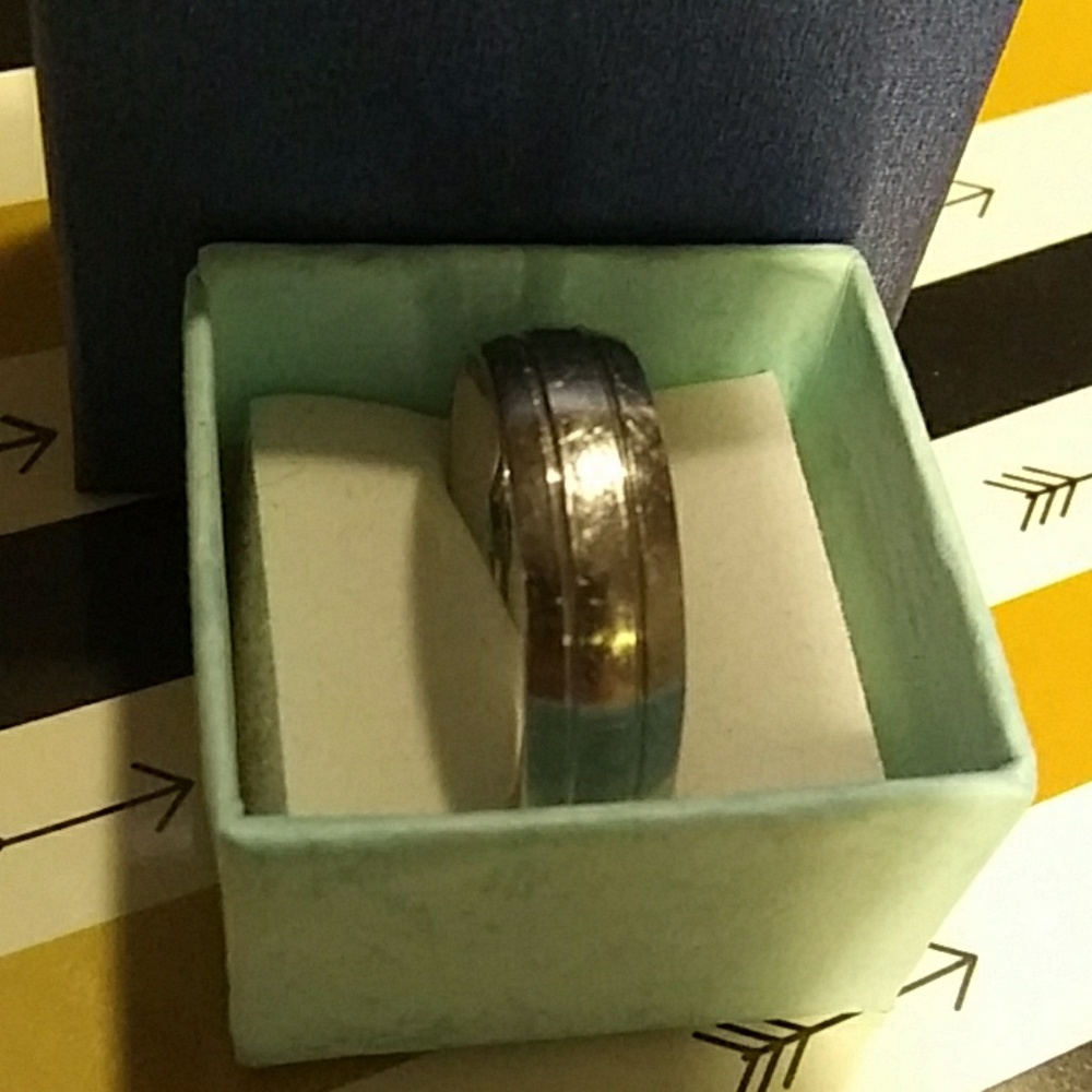 My old 316L stainless steel wedding band.
